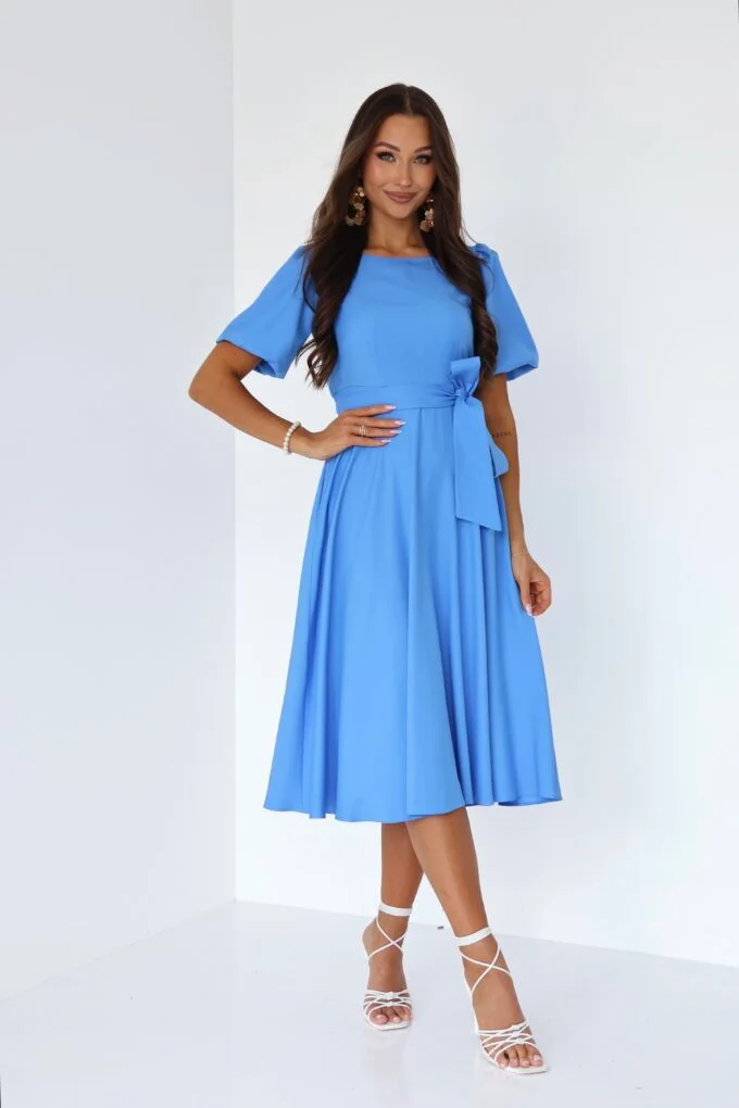 Синя сукня-міді DANA Collection